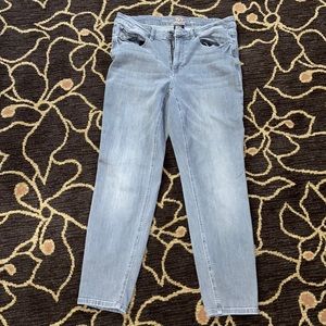 Grey Stretch Skinny Jeans